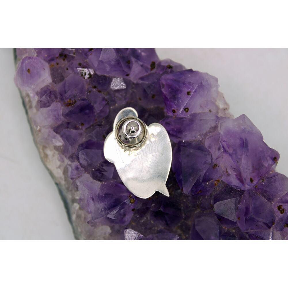 Far Fetched Sterling Silver and Brass Mixed Maternal Pin - Picture 2 of 3